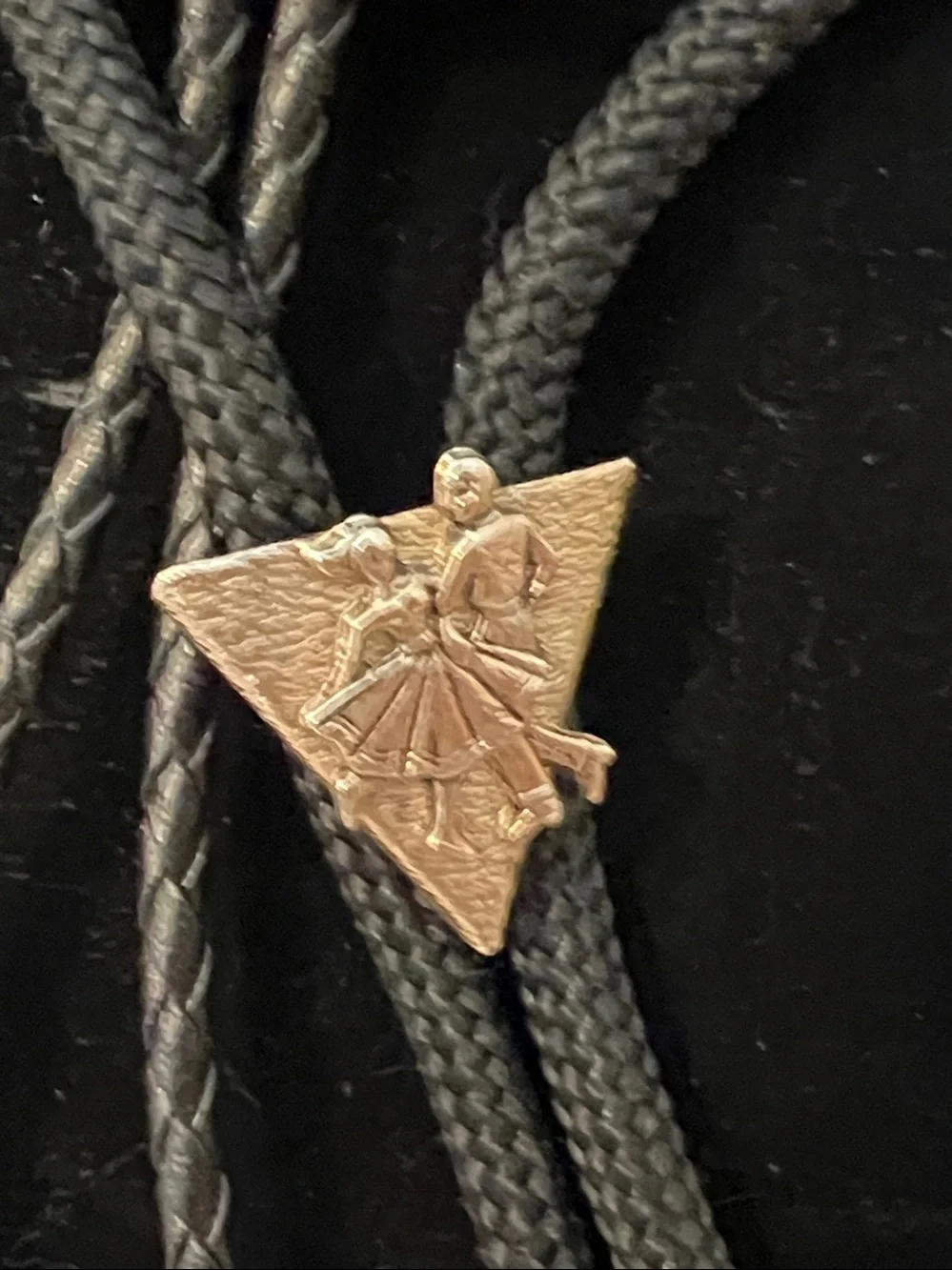 2 Vintage Western bolo ties